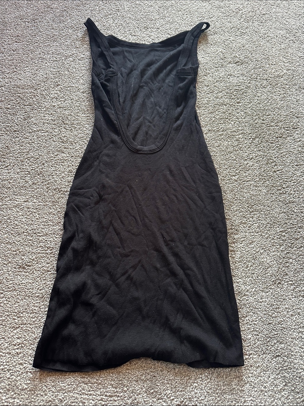 Cotton Citizen Black Mini Tank Backless Dress Size S - Picture 3 of 3